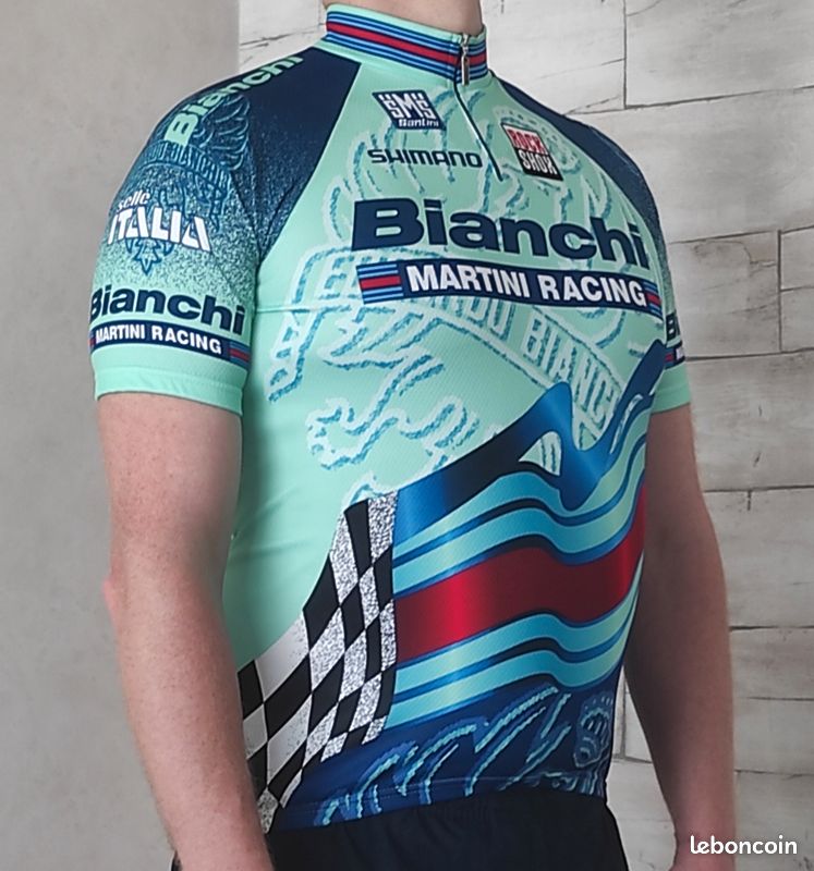 Maillot cycliste SMS Santini Bonjour Time intégral Manche Longue