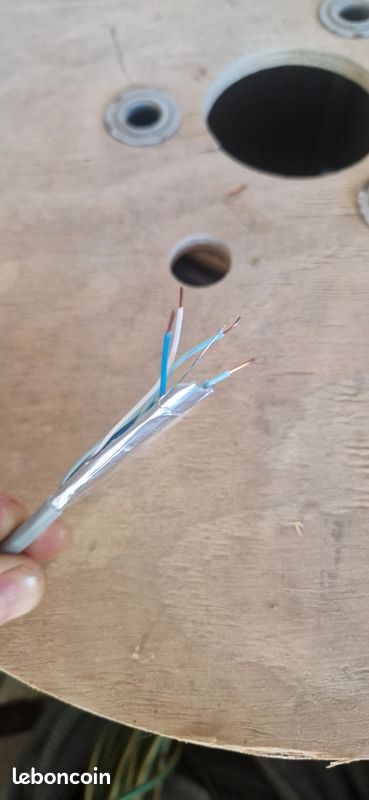 Câble SYT+ Blindé 2 paires (2x2 AWG 20 / 0.8mm) – Longueur 359 mètres (image 2)