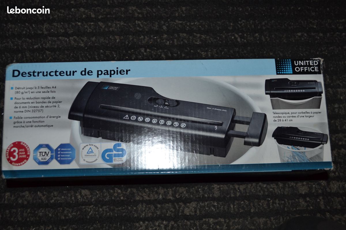 Destructeur de papier (image 3)