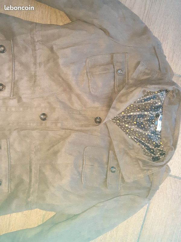Veste femme taille 48 marron (image 3)