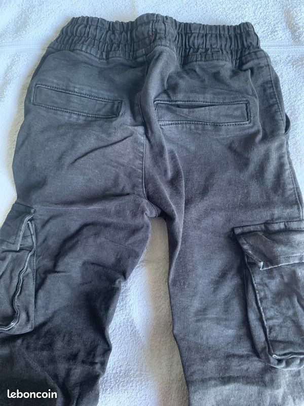 Pantalon style gargot noir 6 ans (image 2)