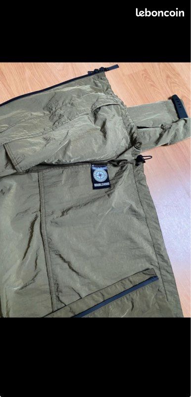 Veste doublehood kaki (image 5)