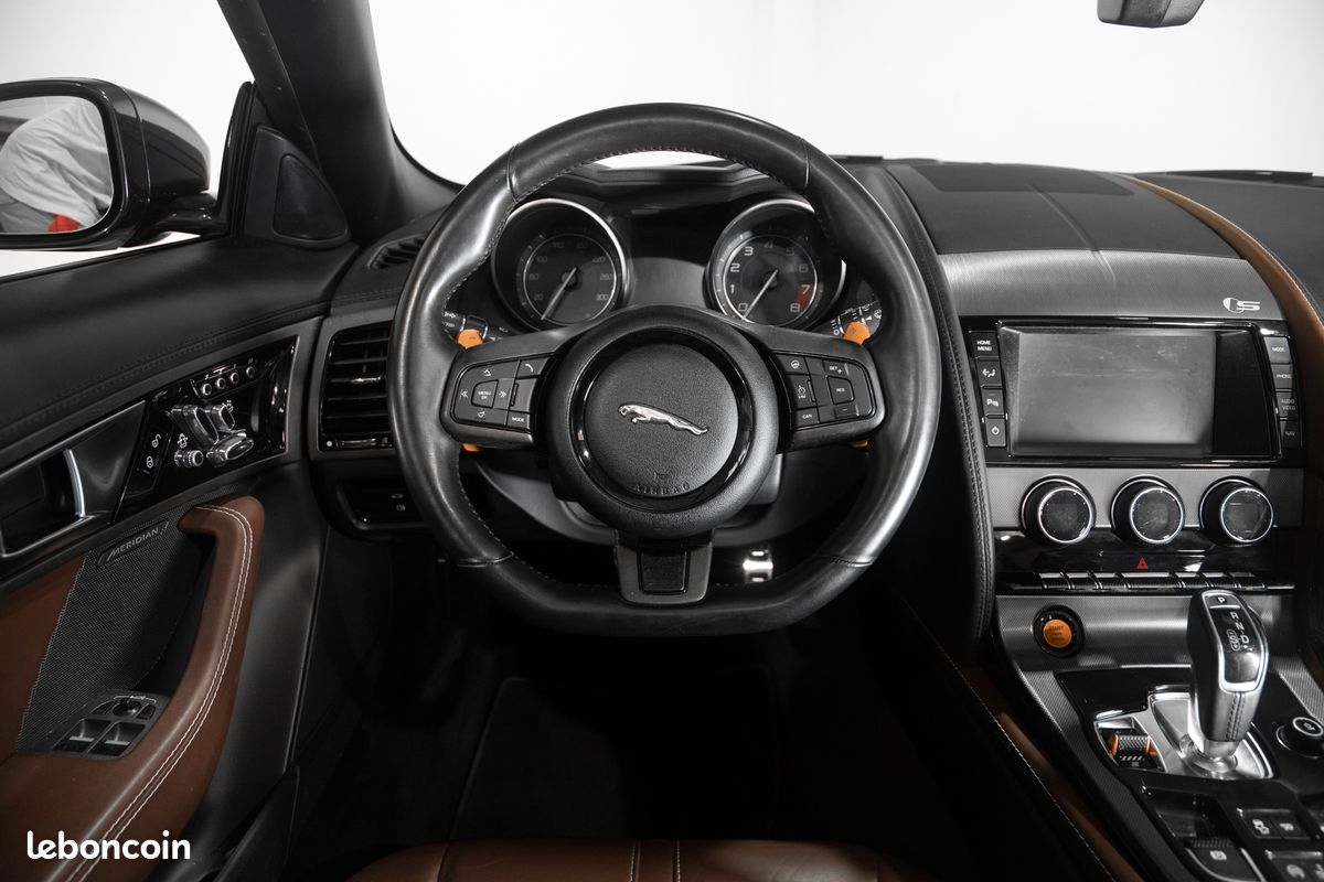 Jaguar F-Type V6 S - 380 cv - Origine France - Historique complet Jaguar - Très bien équipée (image 8)