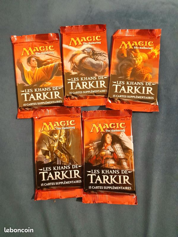 Lot 5 boosters Khans de Tarkir - Collection