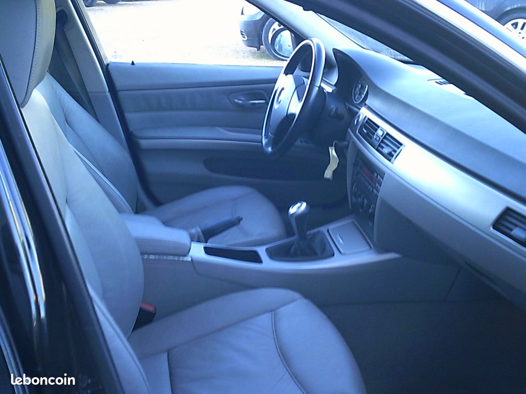 Bmw 325i e90 218cv premiere boite manuelle 151mkm francaise cuir clim (image 5)