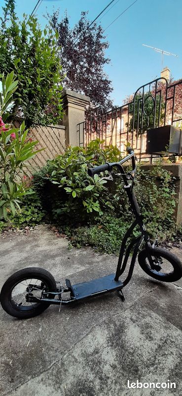 Trottinette stiga air cross noire tout terrain (image 3)