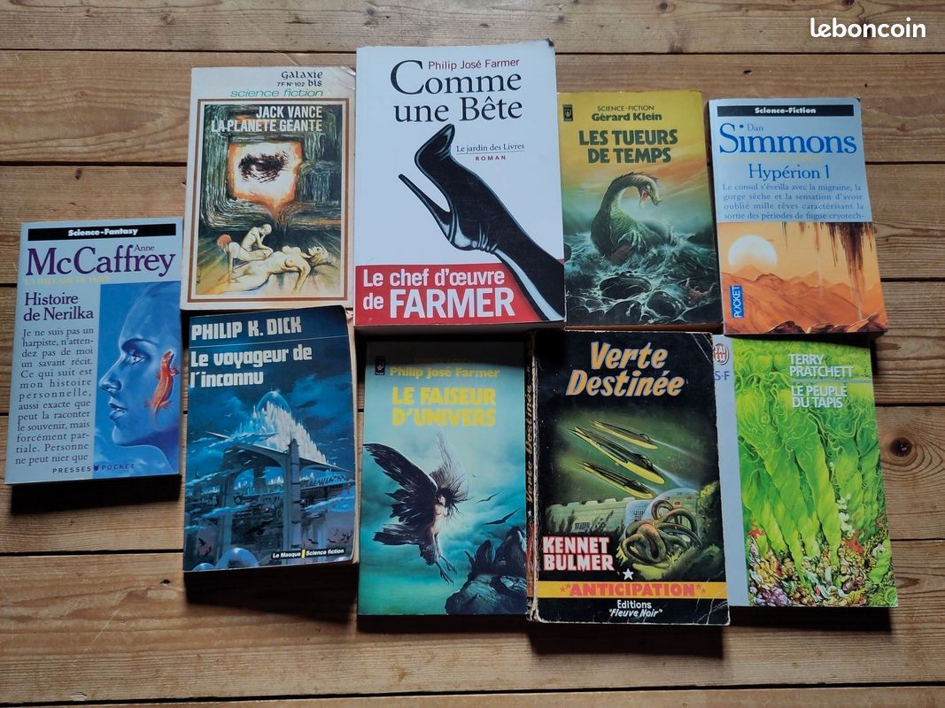 Lot de livres SF, Fantasy & fantastique (image 1)
