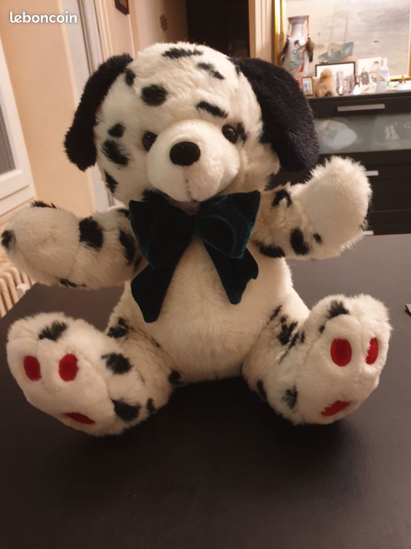 Peluche chien dalmatien (image 1)