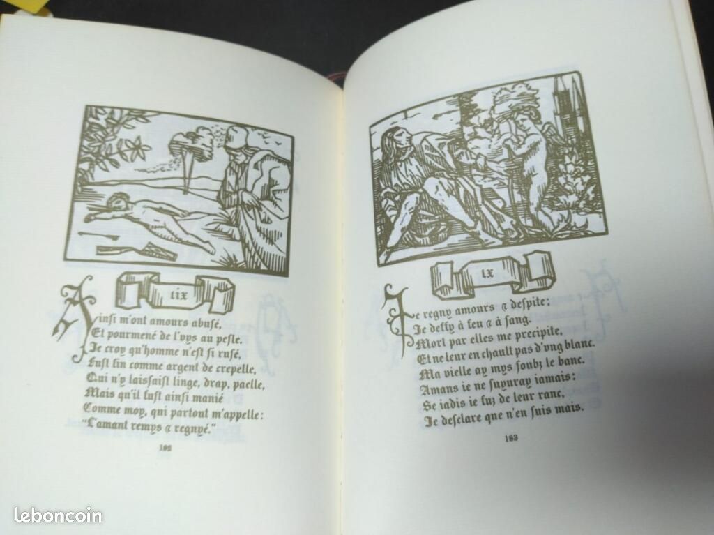 Œuvre de François Villon Ed Jean de Bonnot (image 1)