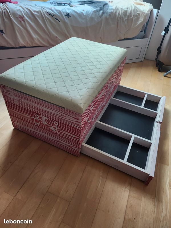 Coffre a jouets banquette (image 2)