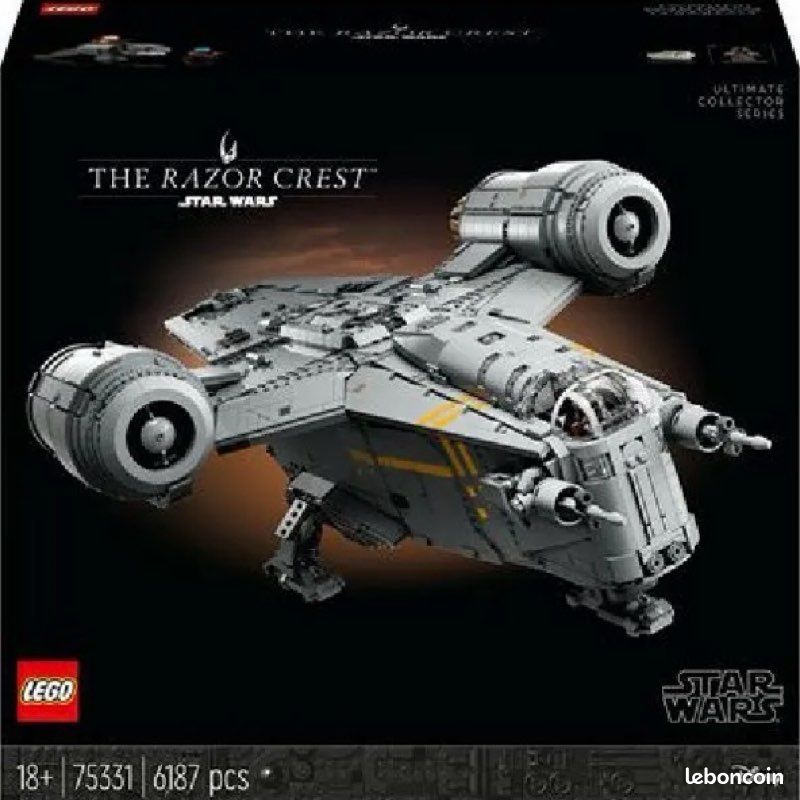 Authentique LEGO Star Wars 75331 The Razor Crest UCS - Neuf - PRIX ...