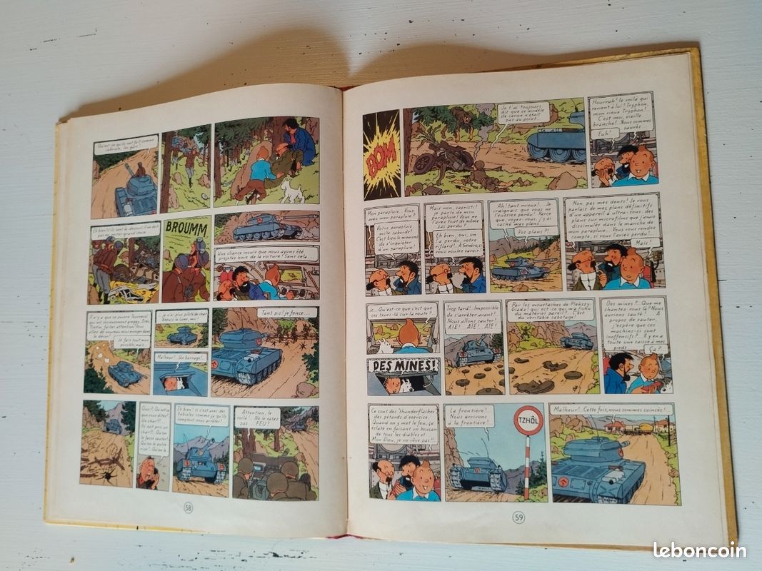 Vend b20 1956 l'affaire tournesol (image 20)