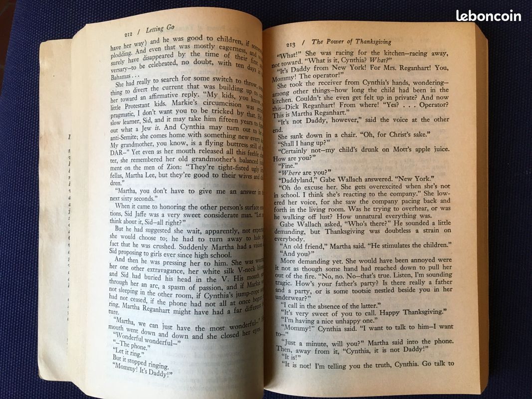 Letting Go de Philip Roth – livre en anglais TBE (image 2)