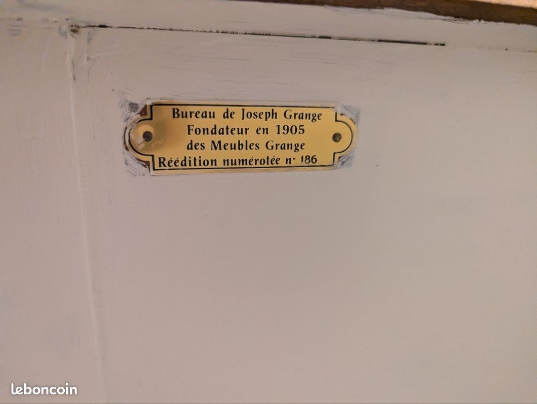 Bureau en bois Grange (image 2)