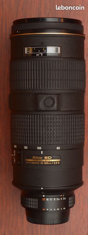 Obj Nikon 80-200 mm f/2,8 IF ED AF-S (image 1)