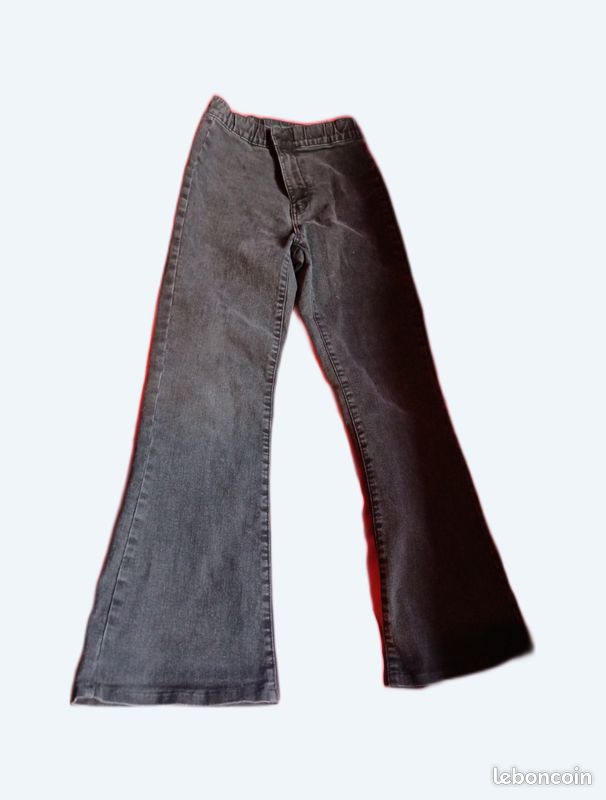 Pantalon pattes d'éléphant Kiabi 36 état neuf (image 1)