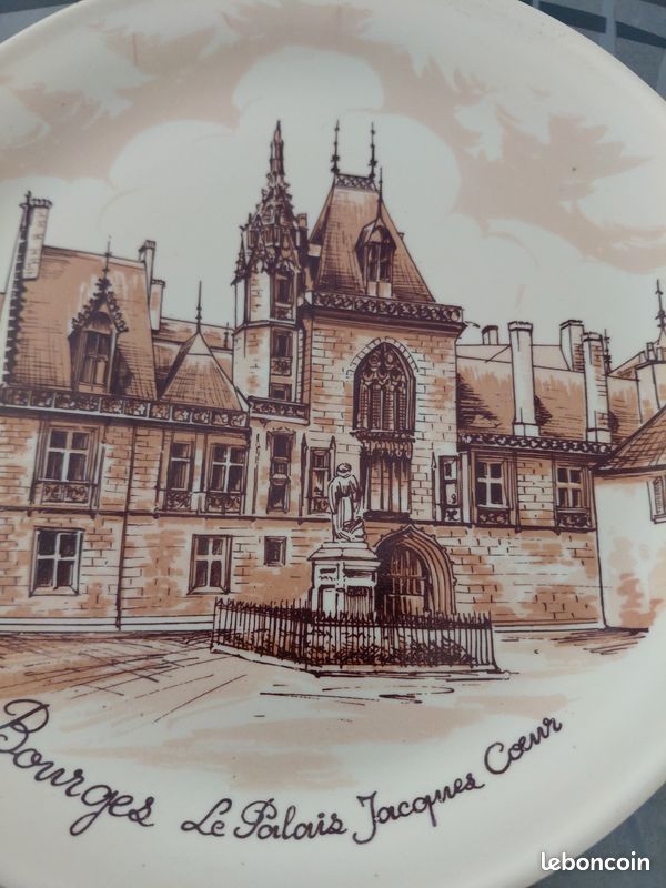 Assiette Bourges Palais Jacques Cœur sabgail (image 2)
