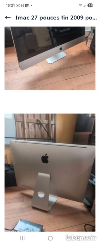 Apple iMac A1224 20 Desktop (March, 2009) 320GB HD, 4GB RAM Grade A