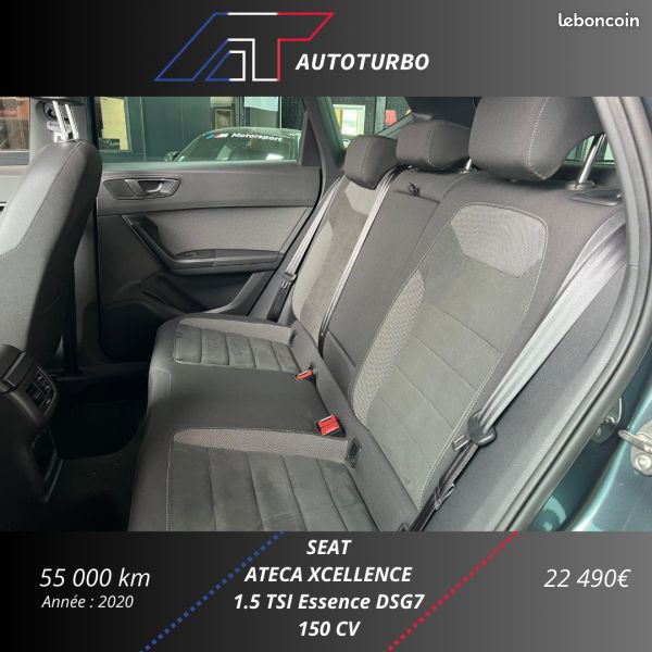 Seat ATECA 1.5 TSI 150CH XCELLENCE DSG (image 4)