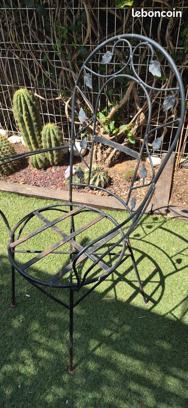 Chaise fer forger (image 4)