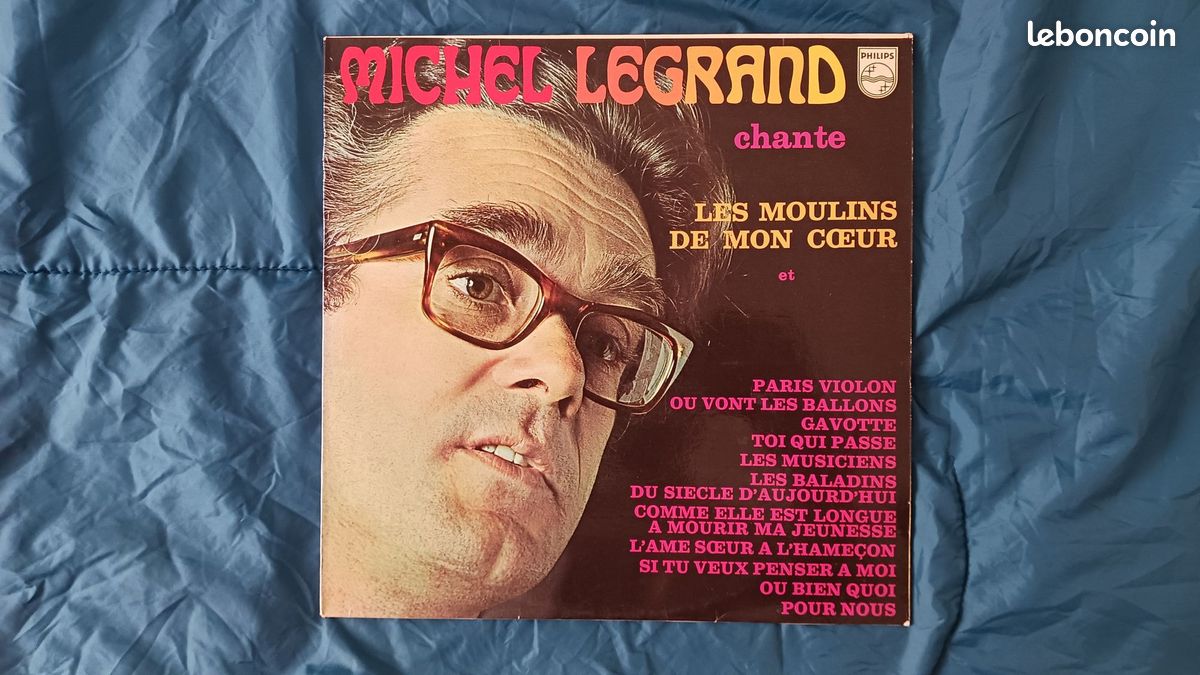 LP Vinyle Michel Legrand – Michel Legrand Chante Les Moulins De 