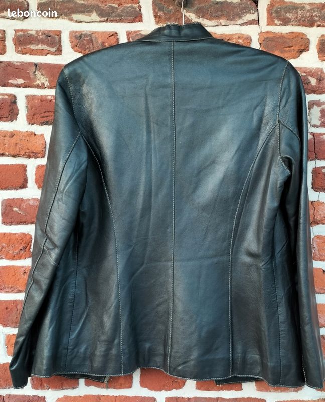 Veste en cuir d'agneau (image 3)