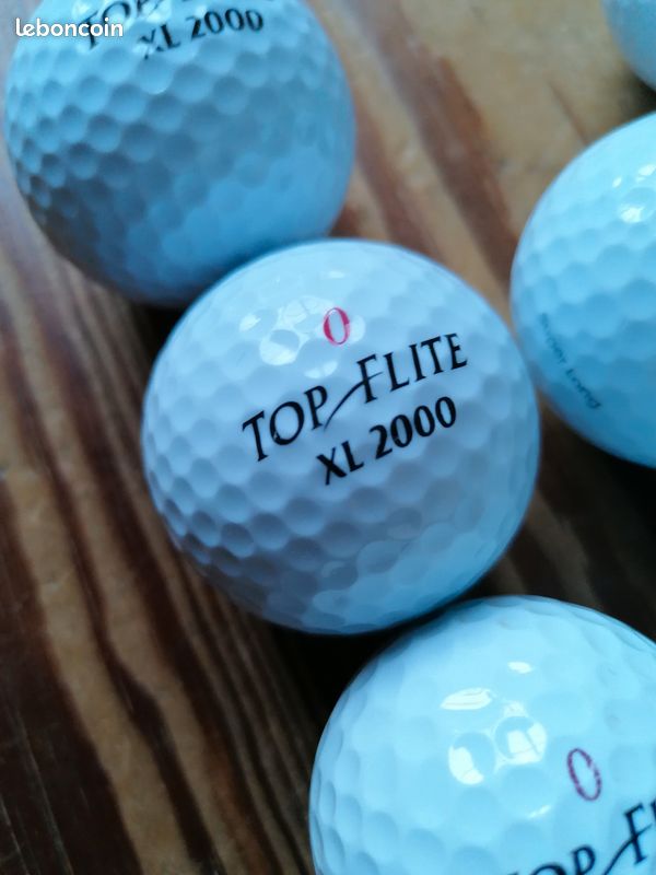 Lot De 21 Balles De Golf Spalding - 18 Top Flite XL 2000 + 3 Top Flite XL 3000 Super Spin - Neuves