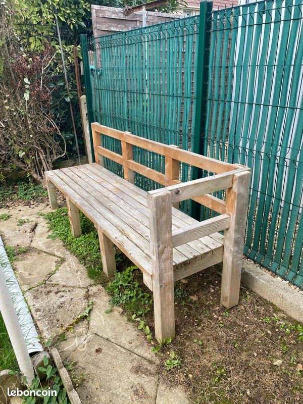 Sarini – Lot De 2 Bancs De Jardin En Bois Pour Maison De Poupée échelle 1:12, Miniature à Peindre Soi-Même