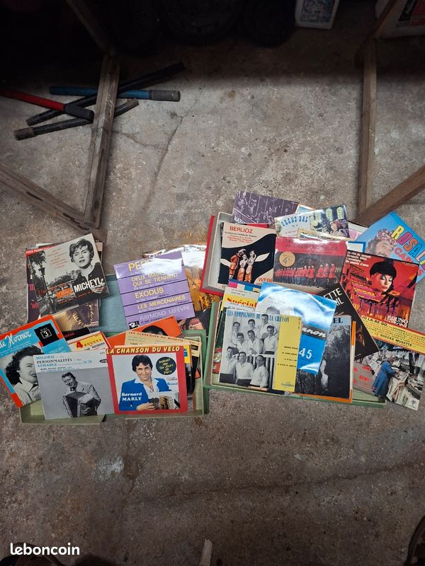 Disques 45 tours 4 coffrets accordéon musette (image 2)
