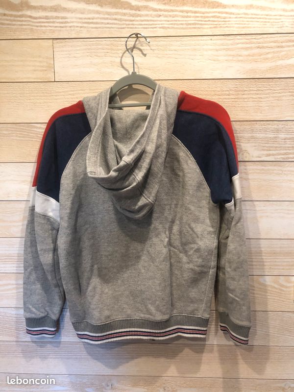 Sweatshirt zippé à capuche Teddy Smith - Taille XS/14 ans (image 2)