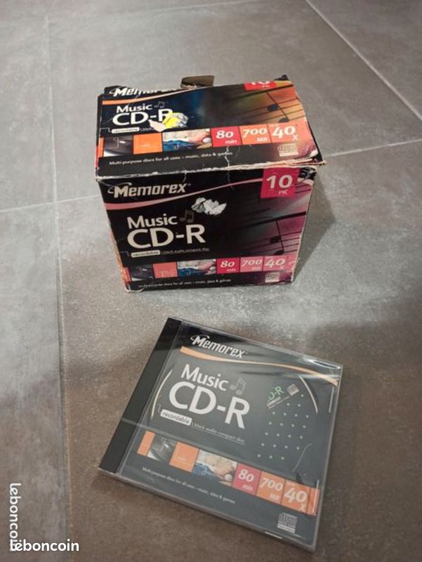 8 CD vierges (image 1)