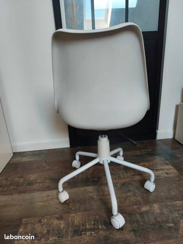 Marln chaise de bureau roulante réglable style scandinave (image 3)