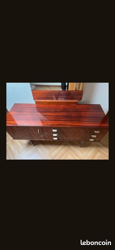Meuble miroir ancien (image 3)
