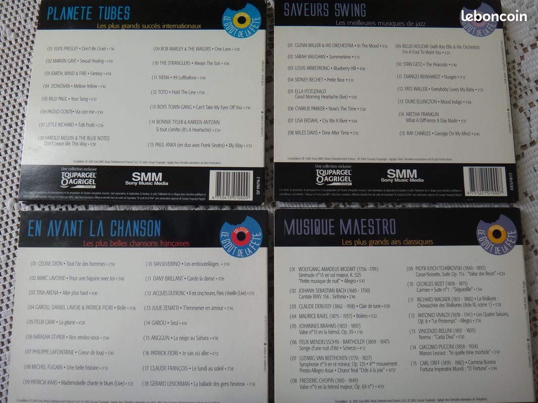 Lot de 7 cd (image 2)