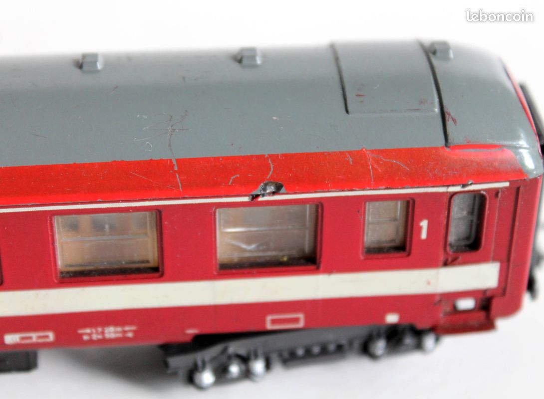 Wagon Voyageur 1ère Classe Lima HO 30 9111 - FS Italia Az 15024 - Vintage Italie