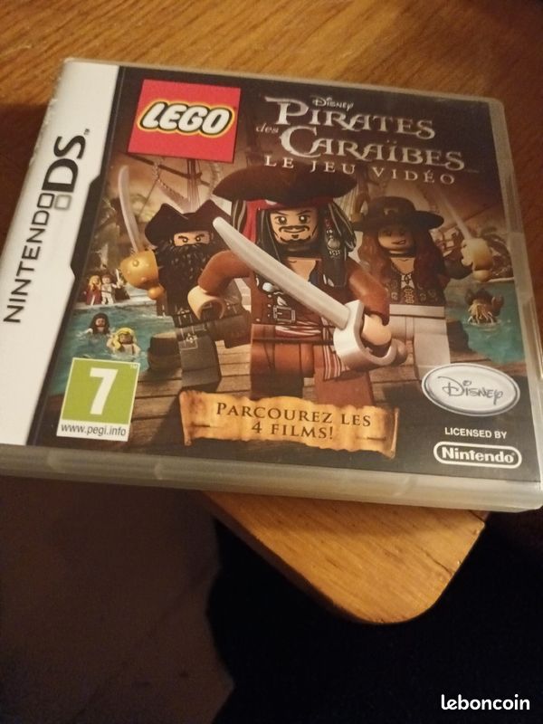 Pirates des caraibes en jeu lego nitendo ds (image 1)