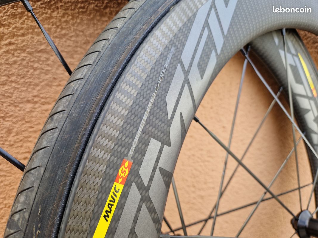 Paire De Roues Mavic Comete Pro Carbon SL – Carbone – Tubulaire – 28" – 11v