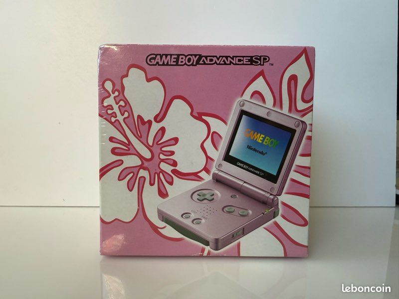 Console Nintendo Game Boy Advance SP AGS 101 Édition limitée Pink
