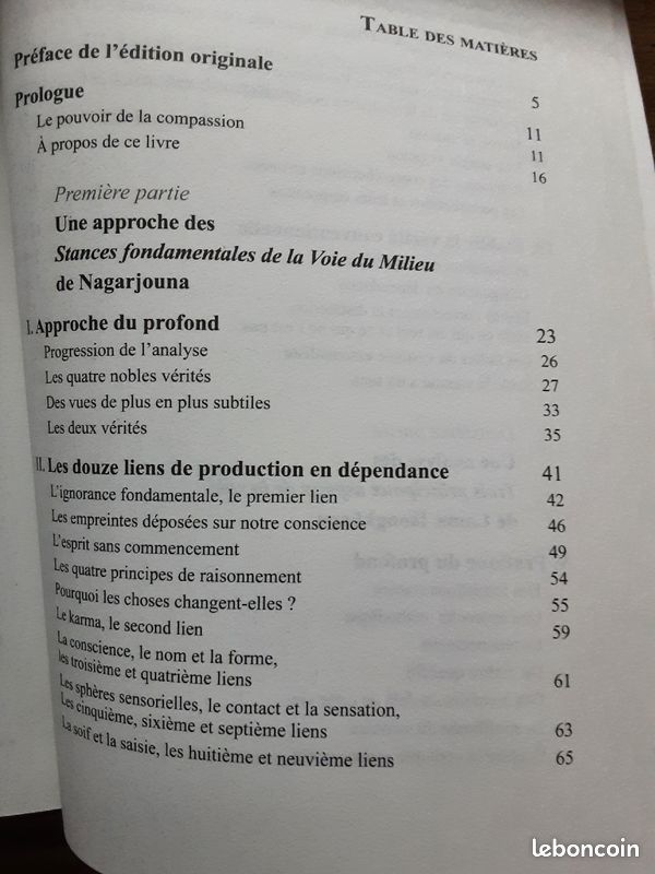 BOUDDHISME : SA SAINTETÉ LE DALAÏ-LAMA : LA FOI FONDÉE SUR LA RAISON. Livre broché grand format (image 3)