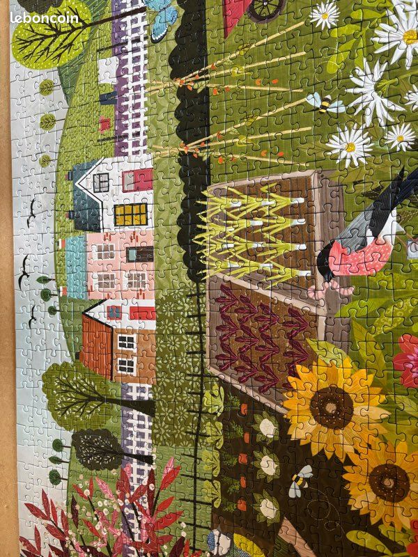 Puzzle 1000 pièces garden (image 2)