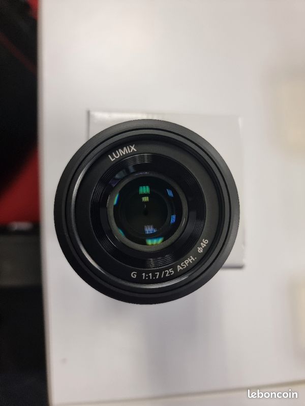 Objectif Panasonic Lumix G 25mm f/1.7 noir (image 3)