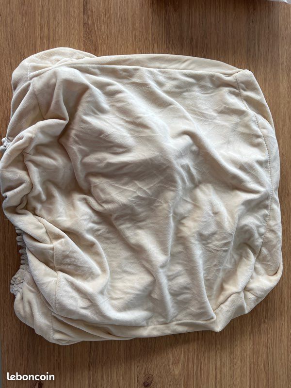 Housse de chaise beige (image 2)