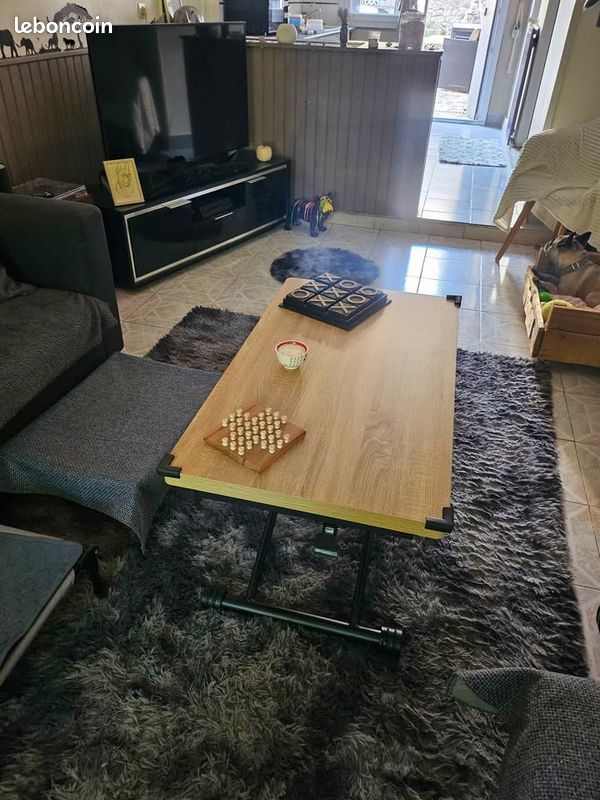 Table basse relevable et extensible neuve BUT (image 3)