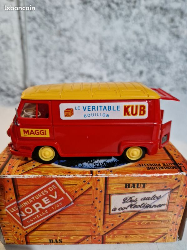 L'Estafette Renault bouillon Kub en miniature de Norev au 1/43e
