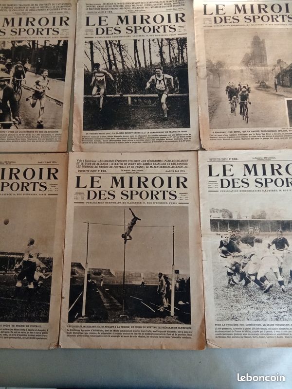 LE MIROIR DES SPORTS - N° 409 - 17 janvier 1928 / abrité derrière ses