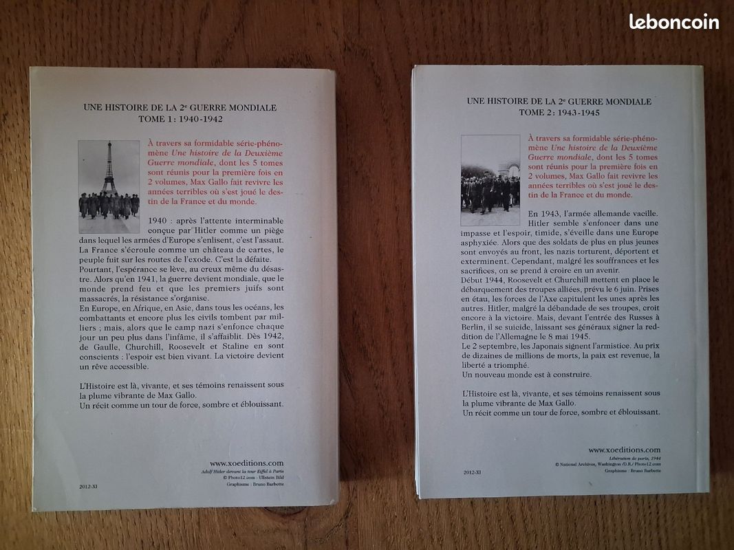 Coffret de 2 livres deuxième guerre mondiale (image 4)