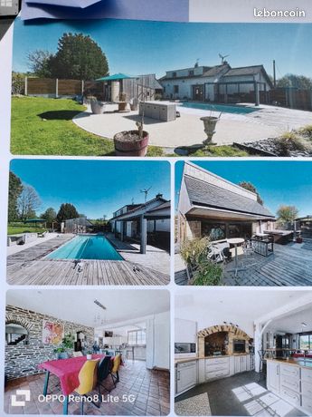 Maison de 180 m2 en pleine campagne avec gîte indépendant de 40 m2 DPE C