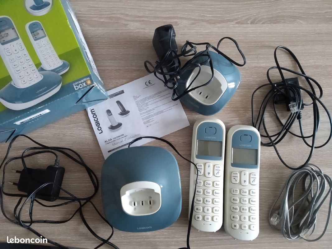 Téléphone Logicom Aloa 250 2 bases et 2 téléphones (image 3)