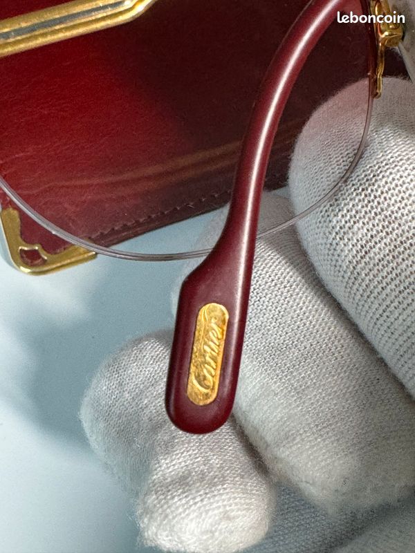 Lunettes de soleil Cartier Colisée 135 (image 5)