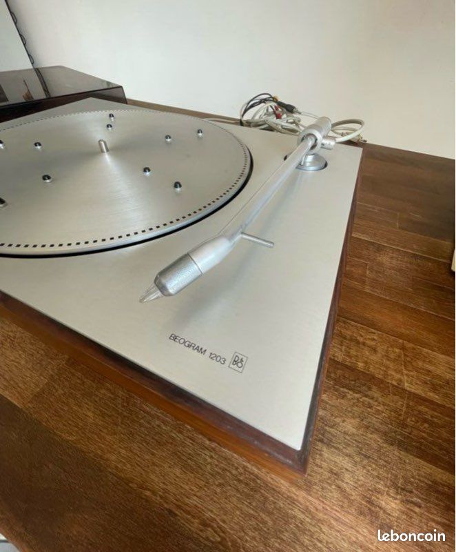 Platine vinyle b&o beogram 1203 bang & olufsen (image 2)